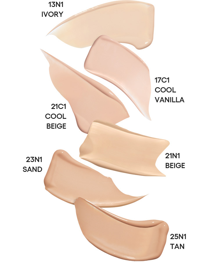 LANEIGE Neo Cushion Matte COLOR SHADE: 13N1 IVORY, 17C1 COOL VANILLA, 21C1 COOL BEIGE, 21N1 BEIGE, 23N1 SAND, 25N1 TAN